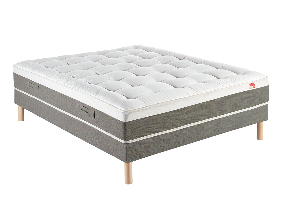 Matelas ressorts ensachés + latex